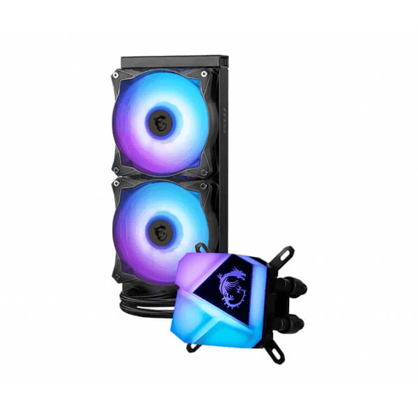 MSI MAG Coreliquid C240 ARGB CPU Liquid Cooler - 2