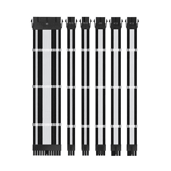 Ant Esports Mod Pro Extension Cable (White-Black) - 1