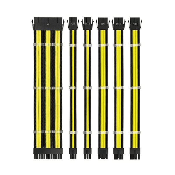 Ant Esports Mod Pro Extension Cable (Yellow-Black) - 1