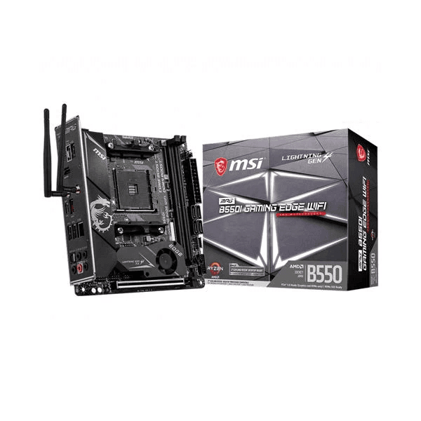 MSI MPG B550I Gaming Edge WIFI Motherboard - 1