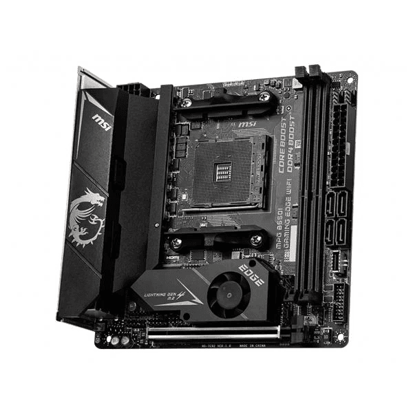MSI MPG B550I Gaming Edge WIFI Motherboard - 2