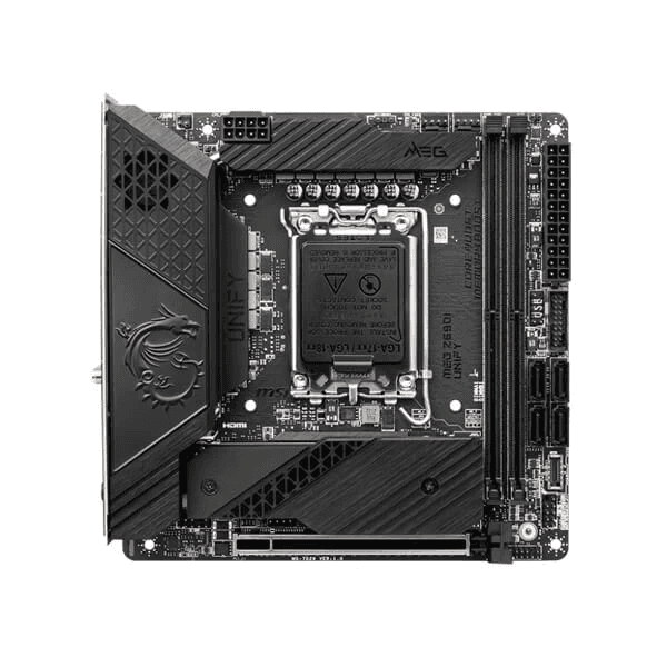 MSI MEG Z690I Unify (Wi-Fi) Intel Motherboard Supports Intel 12th , 13th & 14th Gen Processors - 5
