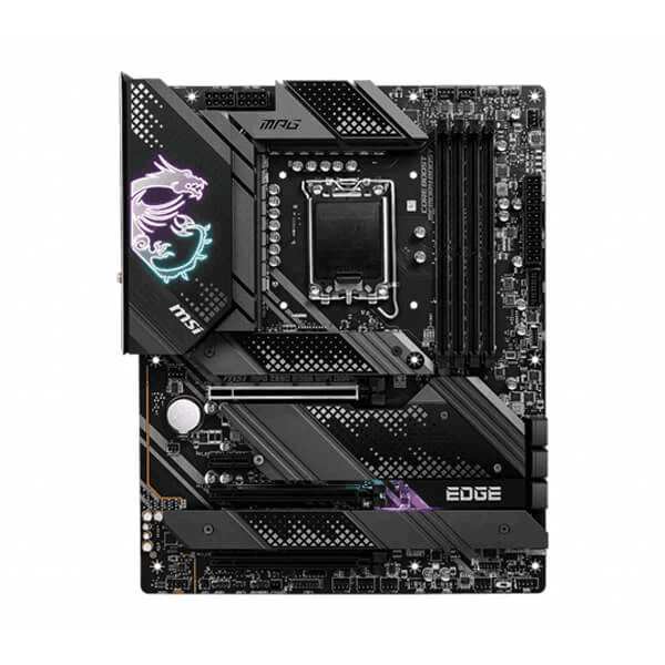 MSI MPG Z690 Edge WIFI DDR5 Intel Motherboard Supports Intel 12th , 13th & 14th Gen Processors - 2