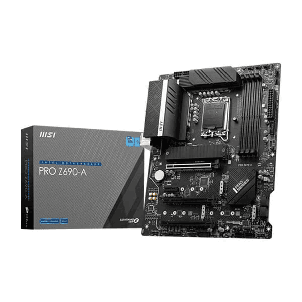 MSI PRO Z690-A DDR5 Pro Series Intel Motherboard Supports Intel 12th , 13th & 14th Gen Processors - 1