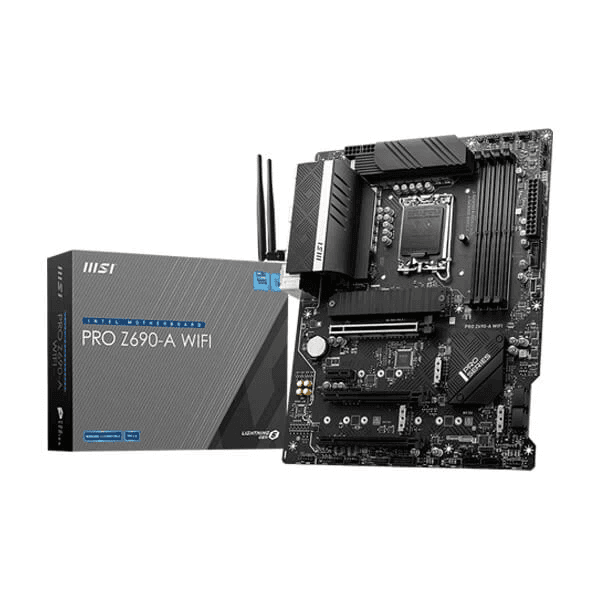MSI PRO Z690-A WIFI DDR5 Intel Motherboard Supports Intel 12th , 13th & 14th Gen Processors - 1