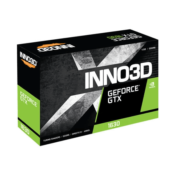 Inno3d GTX 1630 Twin X2 OC 4GB Gaming Graphics Card - 2