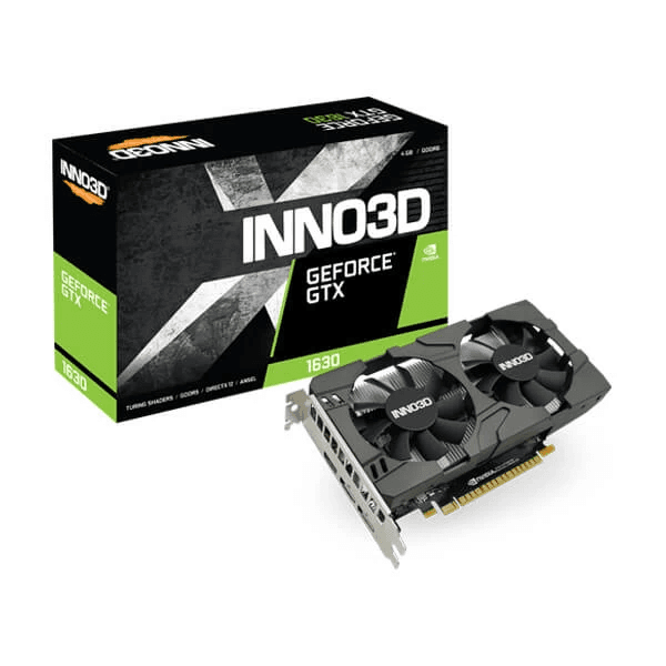 Inno3d GTX 1630 Twin X2 OC 4GB Gaming Graphics Card - 1
