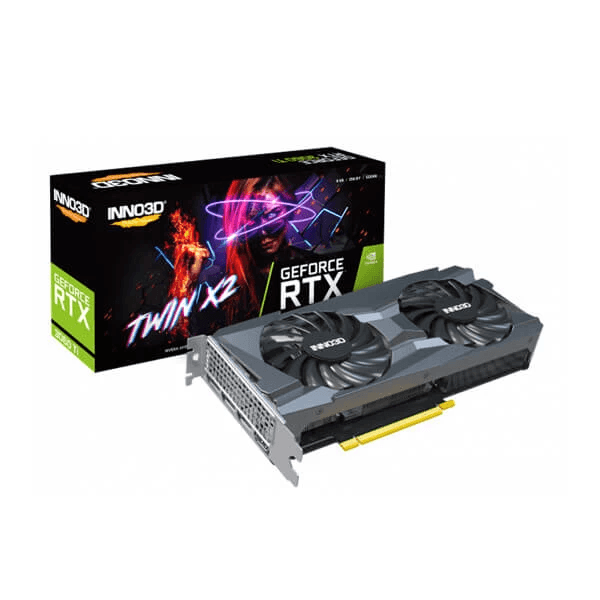 Inno3d RTX 3060 Ti Twin X2 LHR 8GB Graphics Card - 1
