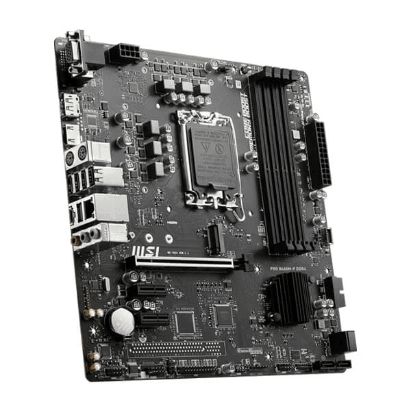 MSI PRO B660M-P DDR4 Intel Motherboard Supports Intel 12th , 13th & 14th Gen Processors - 4