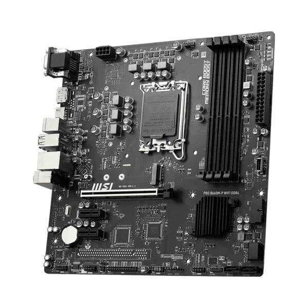 MSI PRO B660M-P Wifi DDR4 Intel Motherboard Supports Intel 12th , 13th & 14th Gen Processors - 3