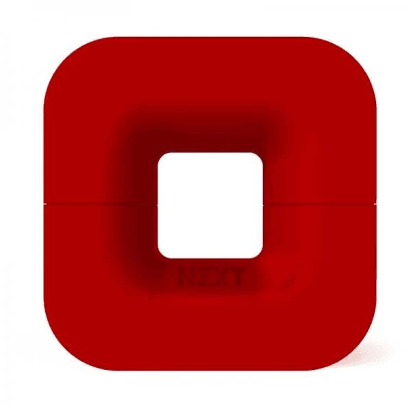 Nzxt Puck Magnetic Cable Management + Headset Mount - Red - 2