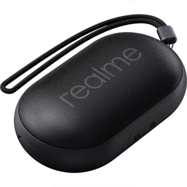 realme Pocket Speaker with Bass Radiator 3 W Bluetooth Speaker (Black) - 1