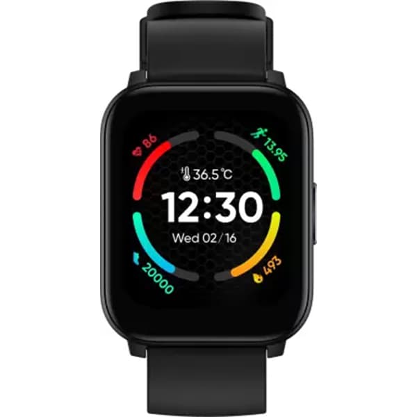 realme TechLife Watch S100 (Black) - 1