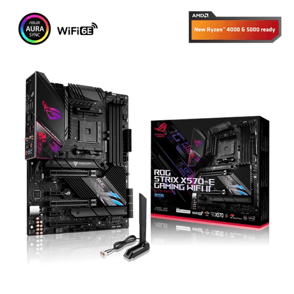 Asus ROG Strix X570-E Gaming WIFI II Motherboard - 1