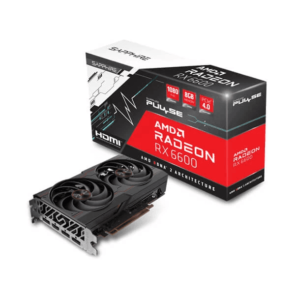 Sapphire RX 6600 PULSE 8GB Gaming Graphics Card - 1