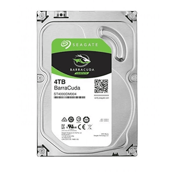 Seagate BarraCuda 4TB 3.5 inch SATA Hard Drive - 1