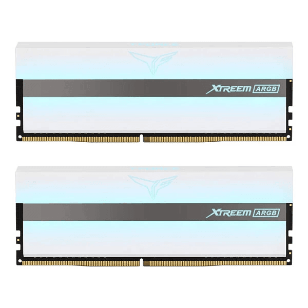TeamGroup T-Force Xtreem ARGB White 32GB (16GBx2) DDR4 3600MHz Desktop RAM - 1