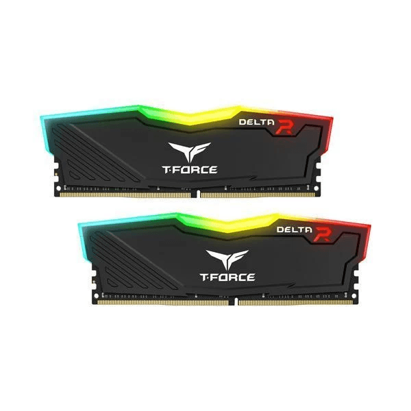 TeamGroup T-Force Delta RGB 32GB (16GBx2) DDR4 Ram 3200Mhz Black