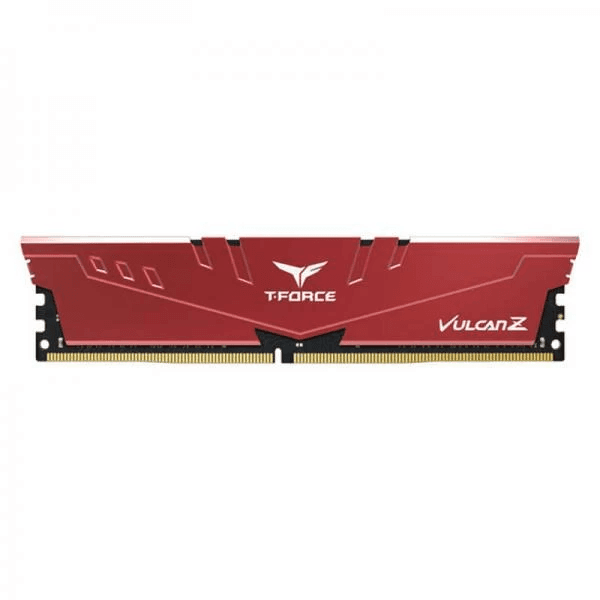 TeamGroup T-Force Vulcan Z 16GB (16GBx1) DDR4 3200MHz Red Desktop RAM - 1