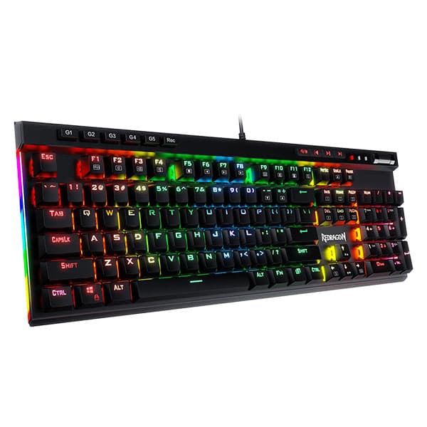 Redragon K580 VATA RGB LED Backlit Mechanical Gaming Keyboard Brown Switch - 1