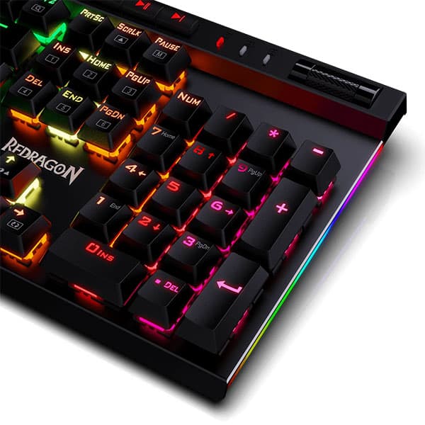 Redragon K580 VATA RGB LED Backlit Mechanical Gaming Keyboard Brown Switch - 2