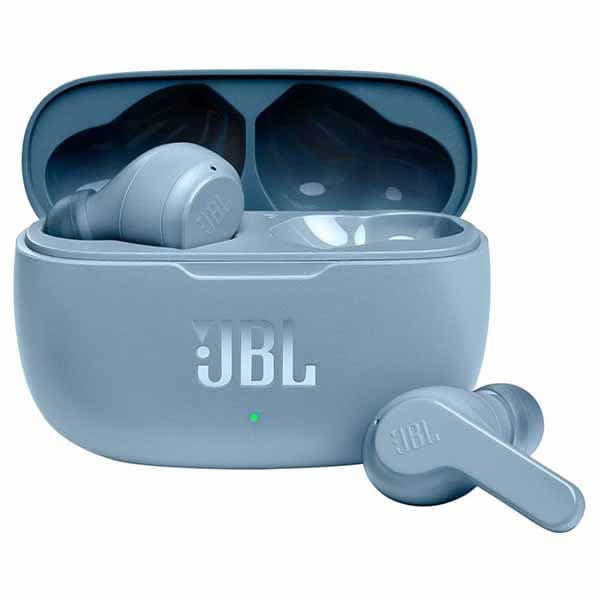 JBL Wave 200 with 20 Hours Playback TWS, Blue - 1