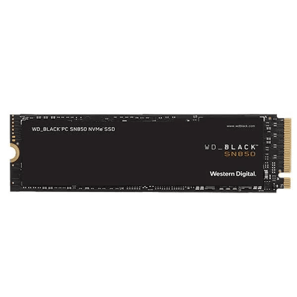 Western Digital Black SN850 2TB M.2 NVMe Gen4 SSD - 1