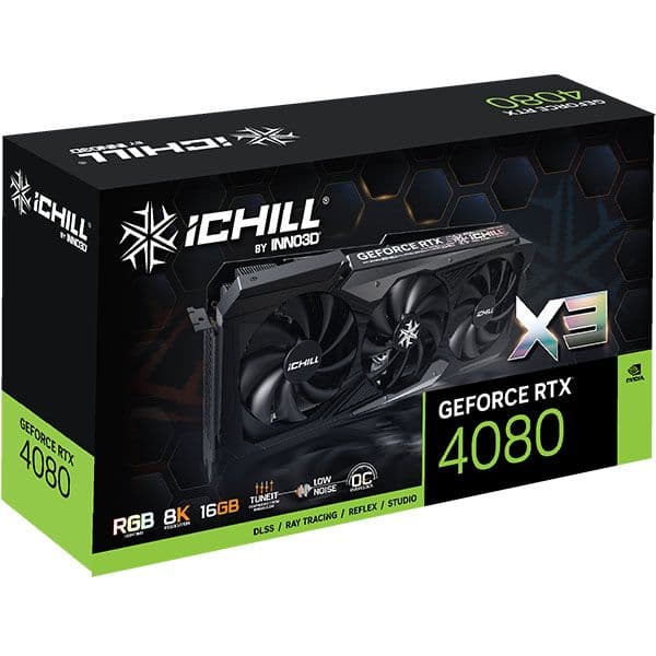 INNO3D GEFORCE RTX 4080 ichill X3 16GB Graphic Card - 3