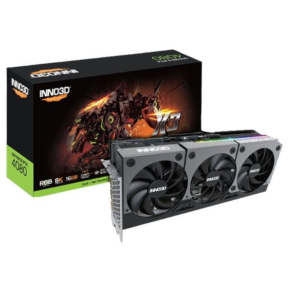 INNO3D GEFORCE RTX 4080 X3 16GB Gaming graphics Card - 1