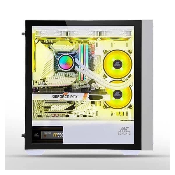 Ant Esports 690 Air ARGB (E-ATX) Cabinet - White - 4