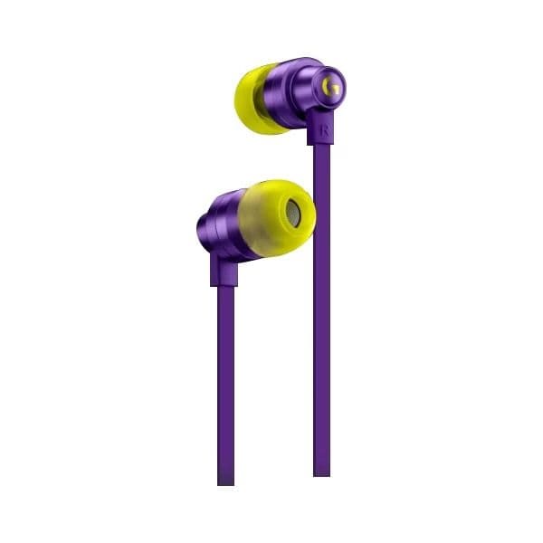 Logitech G333 Gaming Earphones with Dual Drivers Purple - 1
