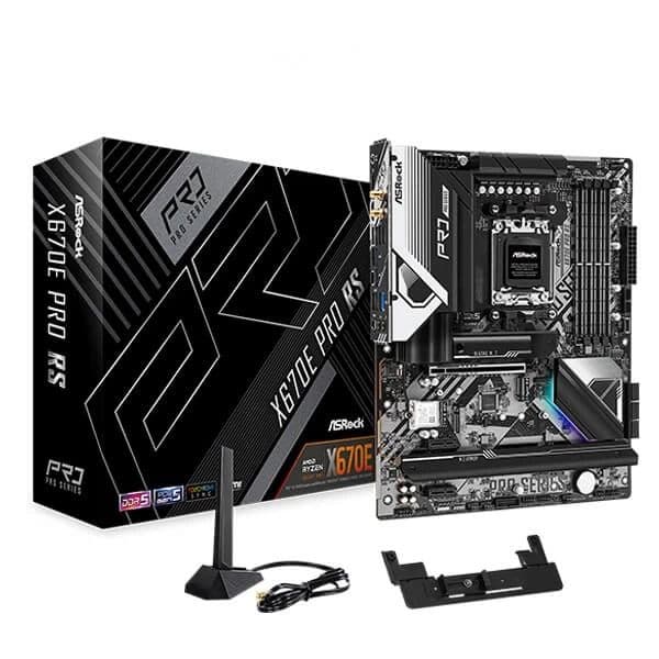 AsRock X670E Pro RS (Wi-Fi) Motherboard - 1