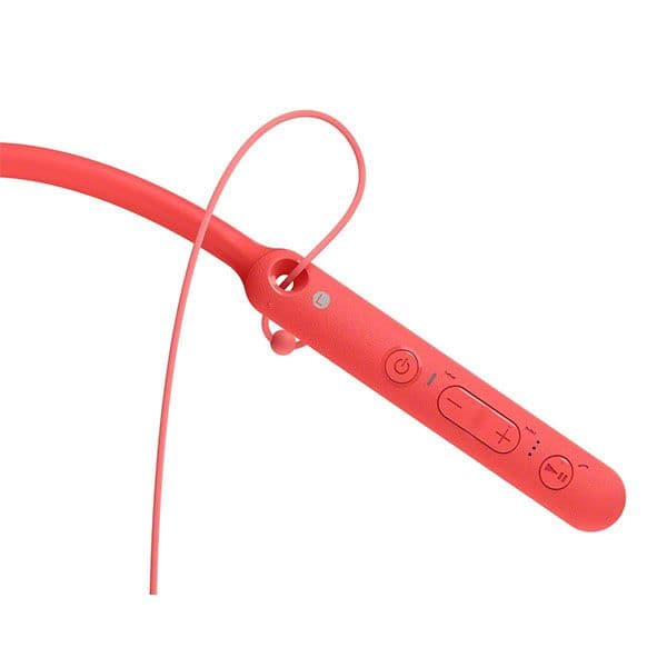 Sony WI-C400 Wireless in-Ear Neck Band Headphones Bluetooth Headset with mic (Red) - 2