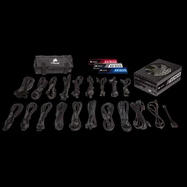 Corsair AX1600i Digital ATX Power Supply - 9