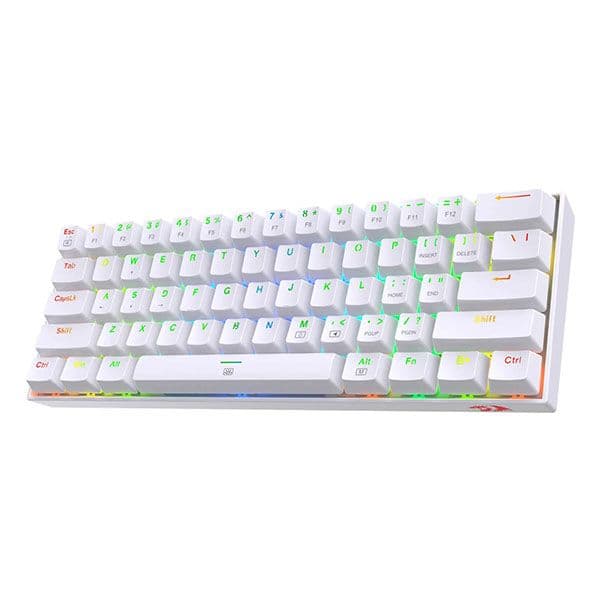 Redragon K630 Dragonborn 60% Wired RGB  Gaming Keyboard White - 1