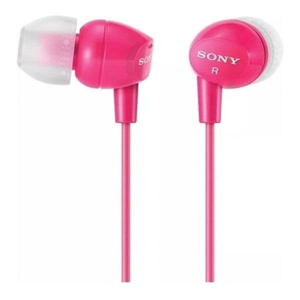 Sony MDR-EX15AP In-Ear Stereo Headphones with Mic - Pink - 2