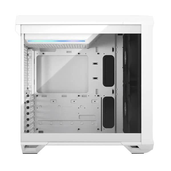 Fractal Design Torrent Compact TG Clear Tint RGB (E-ATX) Mid Tower Cabinet (White) - 3