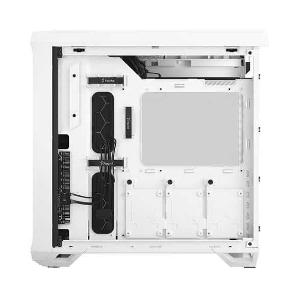 Fractal Design Torrent Compact TG Clear Tint RGB (E-ATX) Mid Tower Cabinet (White) - 4
