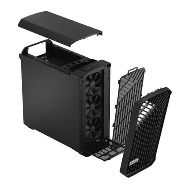 Fractal Design Torrent Solid (E-ATX) Mid Tower Cabinet (Black) - 6