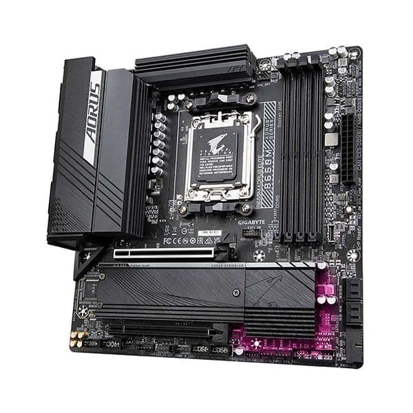 Gigabyte B650m Aorus Elite Am5 Micro Atx Motherboard (b650m Aorus Elite) - 2