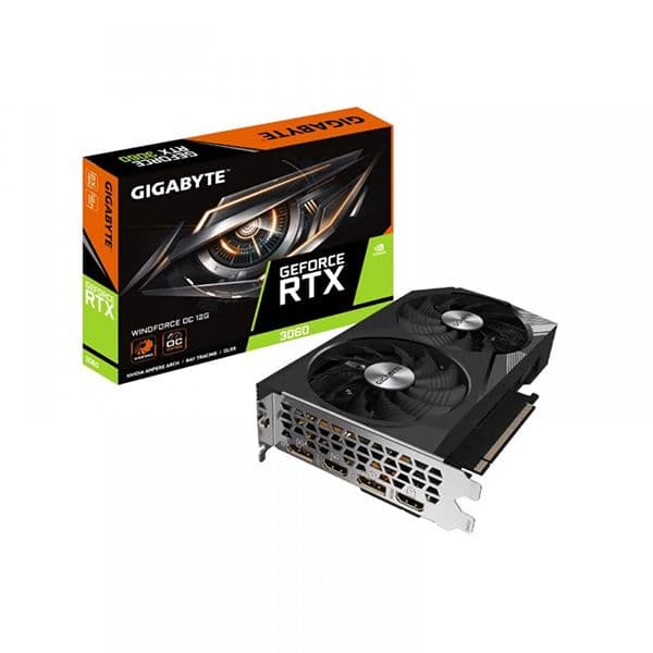 Gigabyte Rtx 3060 Windforce Oc 12gb Gddr6 Graphics Card - 1