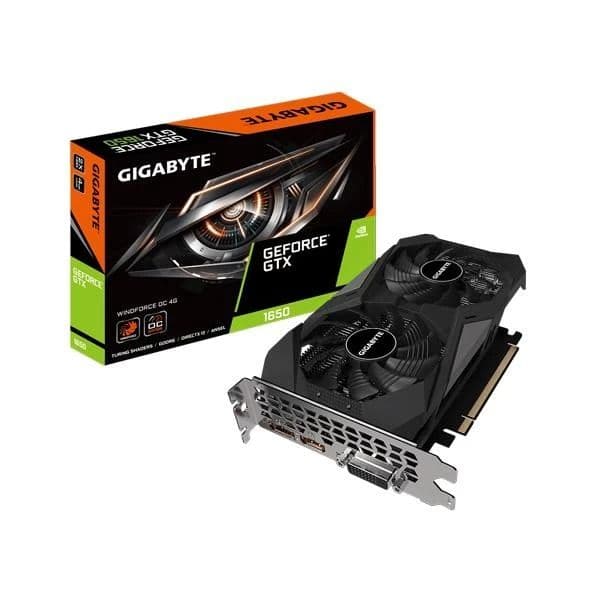 Gigabyte GTX 1650 D6 Windforce OC 4GB Graphics Card - 1
