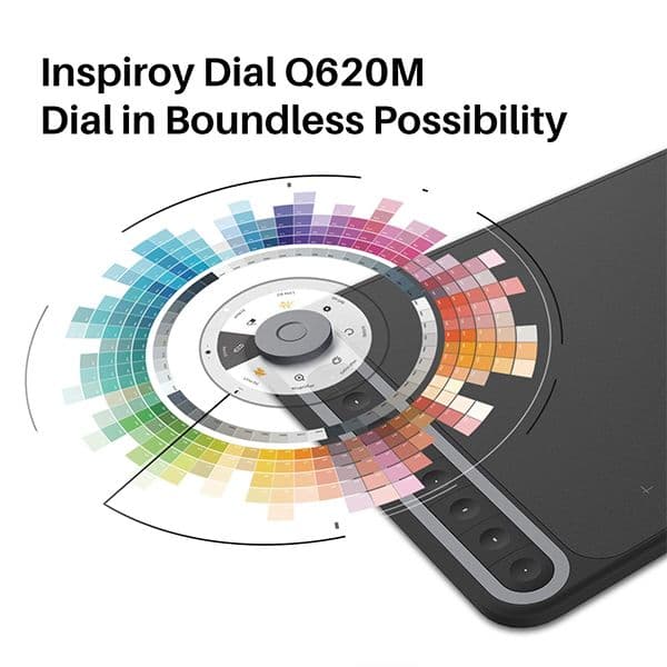 HUION Inspiroy Q620M Wireless Graphics Drawing Pen Tablet - 2