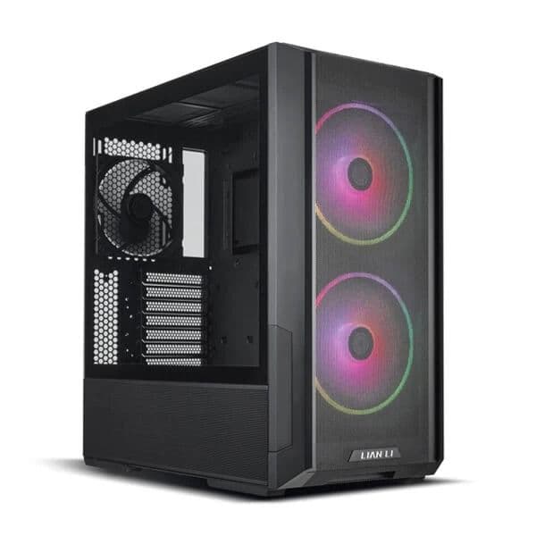 Lian Li Lancool 216 RGB (E-ATX) Mid Tower Cabinet With Tempered Glass Side Panel (Black) - 1