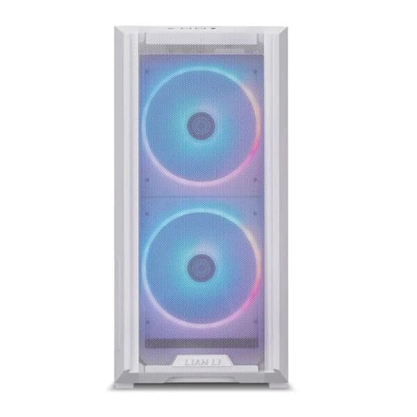 Lian Li Lancool 216 RGB (E-ATX) Mid Tower Cabinet With Tempered Glass Side Panel (White) - 2