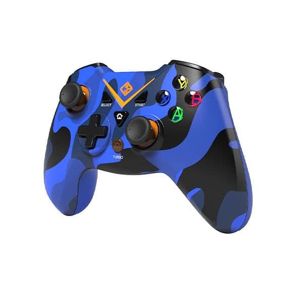 Cosmic Byte C3070W Nebula 2.4G Wireless Gamepad (Camo Blue) - 3