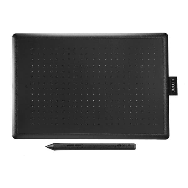 WACOM One by CTL-672/K0-CX Medium 8.5-inch x 5.3-inch Graphic Tablet (Red and Black) - 2