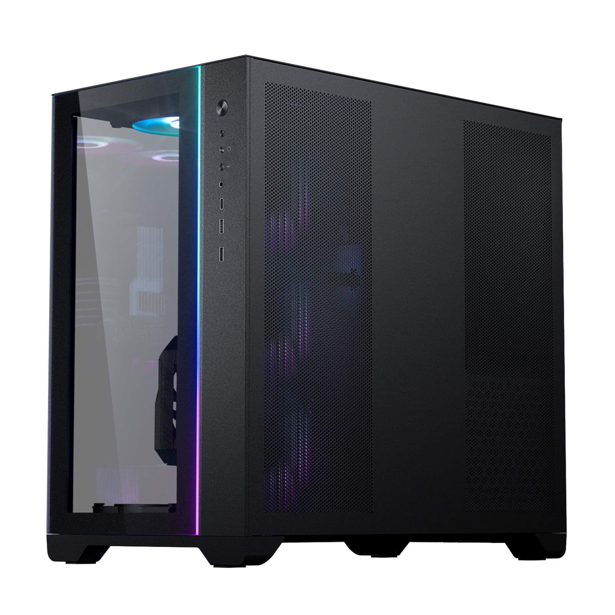 Phanteks Metallicgear Neo Qube 2 DRGB (E-ATX) Mid Tower Cabinet (White) - 3