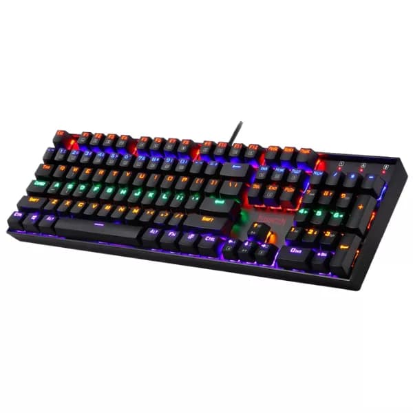 Redragon Vara K551 Rainbow LED Backlit Wired Mechanical Gaming Keyboard (Red Switch) - 1
