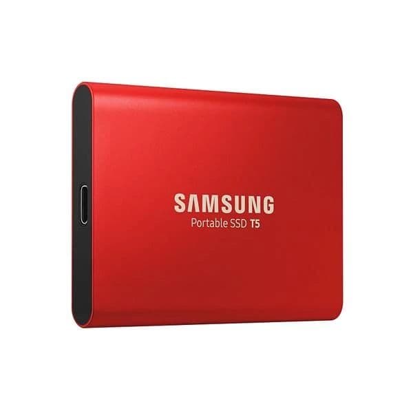 Samsung T5 1TB Portable SSD (Red) - 3